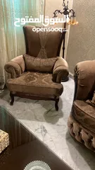  2 طقم جلوس للبيع نظيف