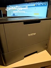  2 Brother Monochrome Laser Printer, HL-L5200DW, Wireless Networking, Mobile Printing, Duplex Printing