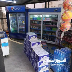 12 سوبر ماركت للبيع في موقع ممتاز بالقرب من مسجد نزال الكبير على الشارع