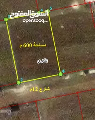  1 600 متر - قرب السنبله (رجوم السود الشمالي ) منطقة فلل فخمة - من اجمل القطع بسعر 63000
