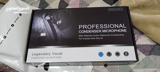  3 V8 sound mic condenser microphone