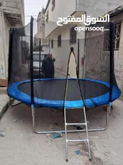  2 ترامبولين مقاس كبير 3 متر ما يقارب 10 قدم جديد
