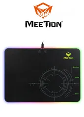  4 MEETION MT-P010 ماوس باد مضيئة جيمنج