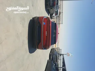  11 كيا EV6 موديل 2024 للعمومي فحص كامل فل الفل بحالة الوكاله