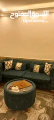  3 طقم كنب خشب سويد سفنج ضغط ( طقم خليجي ) 7 مقاعد