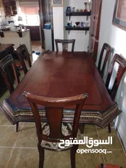  2 بوفيه مع طاولة سفرة