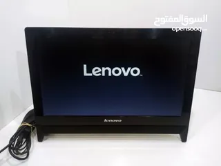  2 شاشة  All in one لينوفو منها وفيها كمبيوتر جيل سادس فقط 400 شيكل
