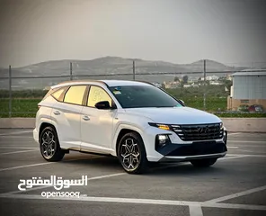  7 هونداي توسان  N-LINE  فل بدون فتحة  2x4 ///240Hp بنزين + كهرباء  2022/ ( Haybrid) 1600cc