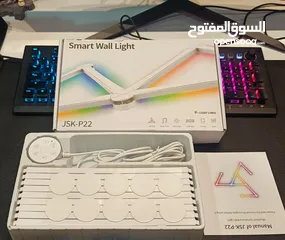  1 إضاءة ذكية ب9 خطوط JSK-P22 Smart Wall Light 9 Lines