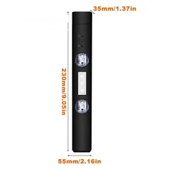  5 مصابيح LED للسيارة والمنزل مع ريموت ومستشعر صوت متعددة الاستخدامات
