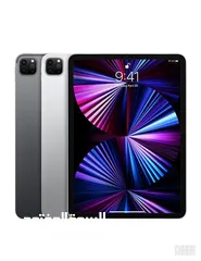  4 iPad Pro 11” M2  256GB Wi-Fi  جديد بدون كرتونة صفر عدد شحنات كفالة المحل