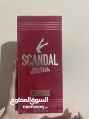  1 Jean Paul Gaultier Scandal Parfum For Women 80ml مفتوح و ليس مستعمل اصلي
