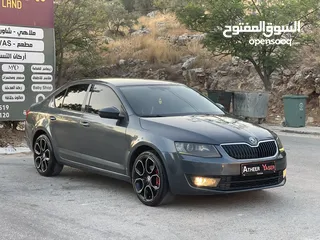  2 سكودا اوكتافيا 2015/14 فل فل عدا فتحه مطور 2000
