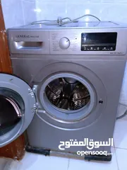  4 غسالة جنرال ديلكوس 7كيلو بحال الوكالة للبيع بداعي السفر التواصل عبر واتس اب