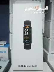  1 شاومي باند 9 الجديد بسعر ممتاز Xiaomi Smart mi Band 9 Midnight Black