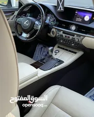  9 لكزس ES350 2017 في قمة النظافة بحادث بسيط جداً للبيع فقط