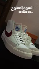  18 Nike Blazer Mid  '77 Athletic Club Shoes White/Red
