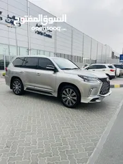  13 لكزس LX570موديل 2018خليحي صبغ وكاله