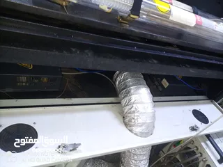 3 ماكينه قص ليزر co2 راسين مساحة عمل 100*160
