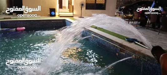  22 شاليه فاخر اطلالة رائعه جرش سعر مغري