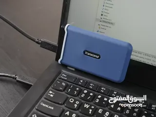  12 هارديسك داخلي مساحة 250 جيجا بايت  ترانسيند Trancsend Portable SSD Hardisk ESD270C 250GB