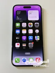  1 ‏iPhone 14 Pro Max 128GB - مش مفتوح - ولا خدشه