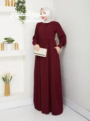  25 فستان تركي كريب ماركة anila moda