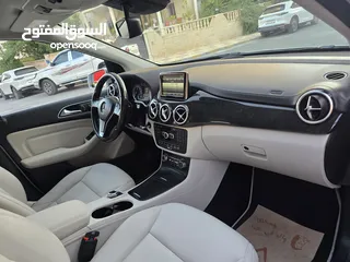  6 مرسيدس B250 موديل 2014 كهرباء فحص كامل بحالة الوكالة