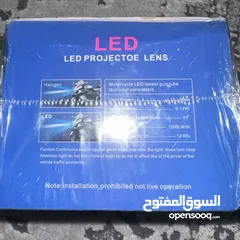  5 اضواء للدراجه الناريه مقاومه للماء LED projector lens