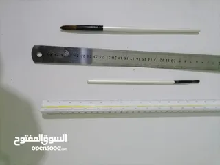  15 ادوات واثاث رسم هندسي لطالب هندسة العمارة بحالة جيدة، استخدام مهندسة الادوات استخدام بسيط بحالة ة