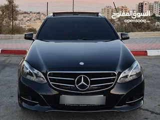  29 Mercedes Benz E200 / W212  فل إضافات مع بانوراما / صالون جلد بني عداد حقيقي 102,000 K.M / فحص نخب