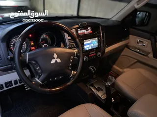  11 باجيرو 2016  GLS اسود 3800cc فل كامل فحص بحالة الوكالة