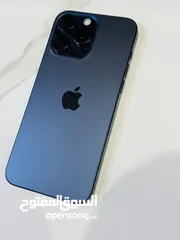  4 ايفون 15 برو ماكس (256) قيقا لون ازرق بحالة الوكاله بطاربه 87% وارد أمريكي ESIM شغال على جميع الخطوط