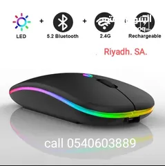  1 Wireless rechargeable mouse