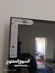  3 شاشه فل سمارت رسيفر داخلي ونظام اندرويد ضد الكسر في حاله الوكاله استعمال شهرين فقط للبيع