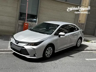  14 تويوتا كورولا 2021 7 جيد ولا ملاحظه فل كامل عدا الفتحه بحاله الوكاله زيرو جمرك جديد بسعر مميز