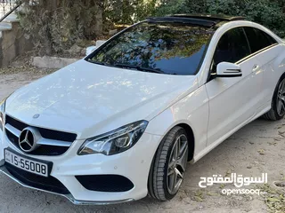  3 مرسيدس e 200 coupe غير مجمركة