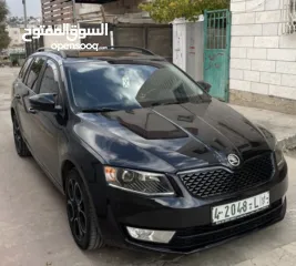  1 سكودا اوكتافيا ترخيص 2015 للبيع فل إضافات ما عدا فتحه