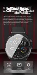  2 SMART WATCH WITH 2 STRAPS ساعة ذكية H4 PRO MAX للرجال بلوتوث بميزات عديده NFC وحزامين للساعه هدية.