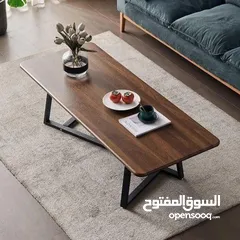  8 طاولات وسط بتصميم راقي وعصري الجودة وقاعدة حديد قوية بتصميم مميز بضيف لمسة جمالية لأي صالون أو غرفة
