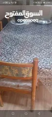  3 طاولة سفره مع خمس كراسي