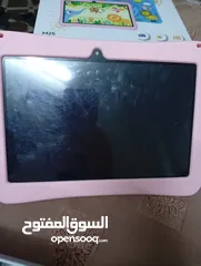  1 ايباد نوعه m25 شبه جديد مستعمل ايام كل اغراضو معو ومعه لزقه للشاشه  وشاحن وكفر حمايه
