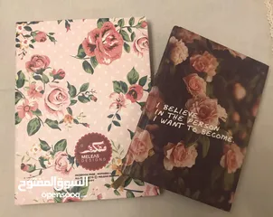  2 Floral Notebooks