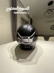  1 Motorax Helmet, Size L, Used but in new condition