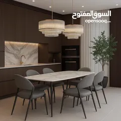  17 طاولات طعام من أرقى الموديلات
