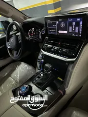  9 لاند كروز GXR 2024 TWIN TERBO كويت جديد زيرو فل اضافات اصلي 100% شاشات خلفيه خمس كاميرات للجادين فقط