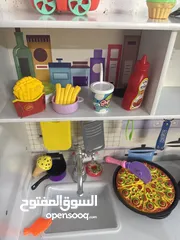  5 لعبه مطبخ كبيرههههه اشتريتها من يومين لبنتي بس بطلت بدها الياها من ايكيا