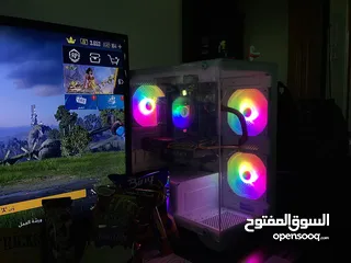 4 بيسي قيمنق مستعمل حرفيا وكالة استعمال شهر فقط ( لصقة الوكالة موجودة عليه ) pc gaming for sale