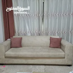  2 طقم كنب 7 مقاعد استعمال كفيف جدا