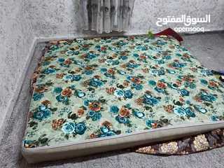  2 فرشه مزدوج حاله وكاله مقاسها مترين ب 80